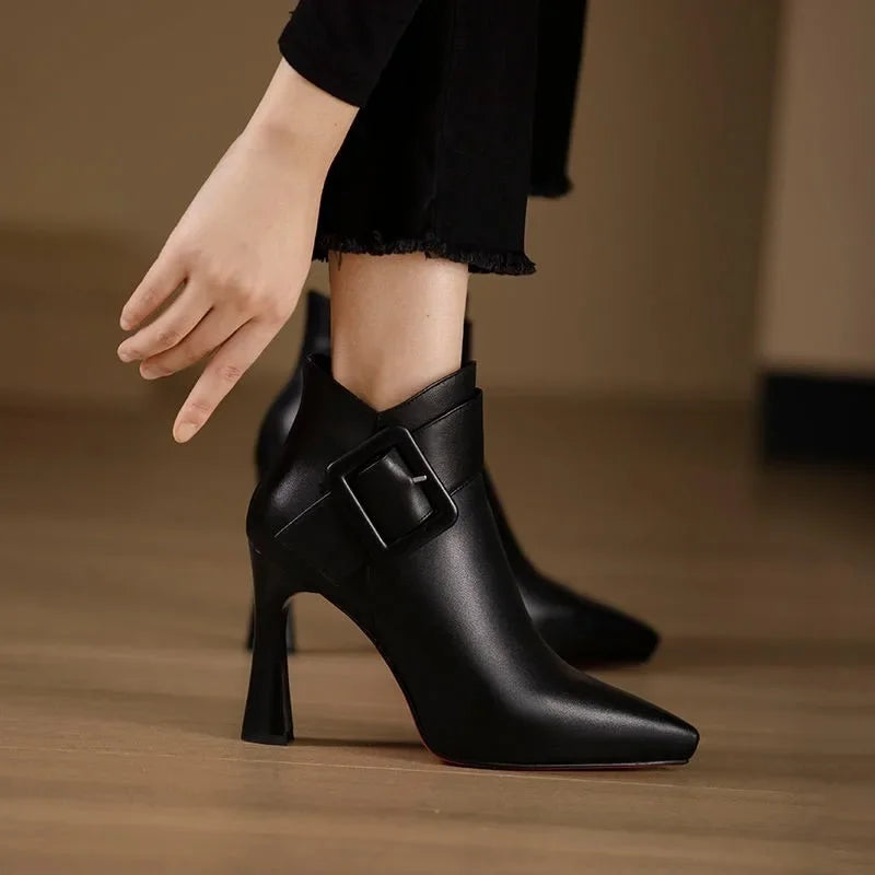 Celeste Ankle Heel Boots