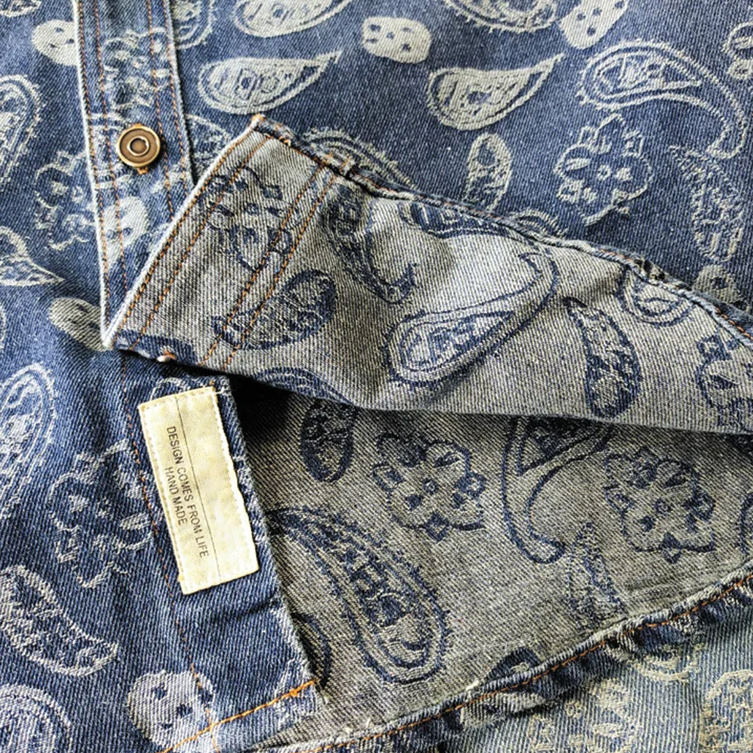 Cashew Fade Denim Shirt