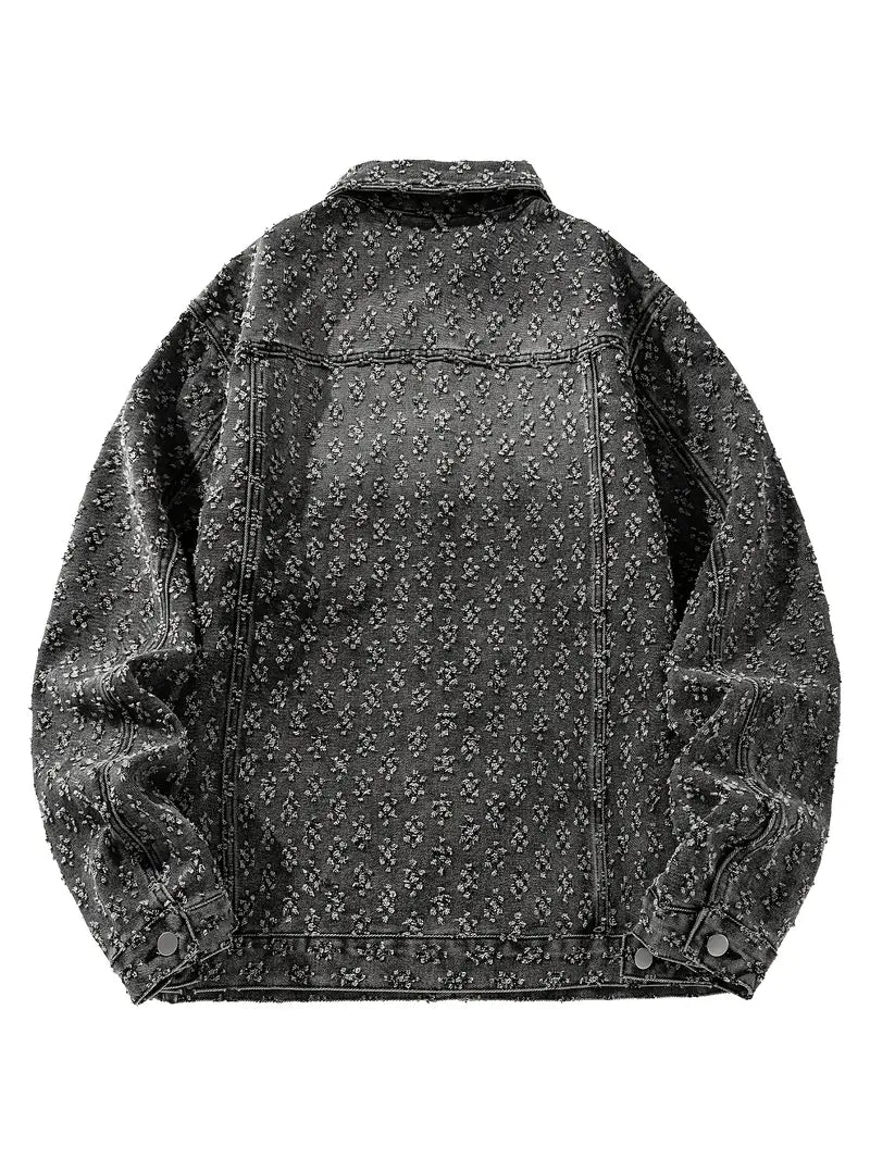 MATEO Distressed Denim Jacket