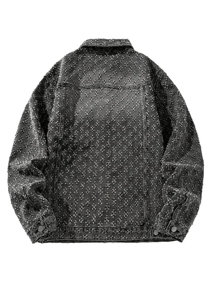 MATEO Distressed Denim Jacket