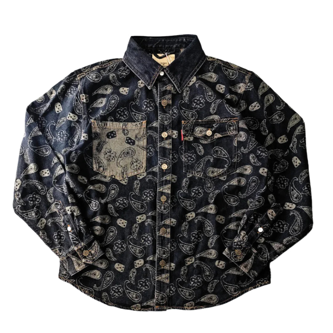 Cashew Fade Denim Shirt