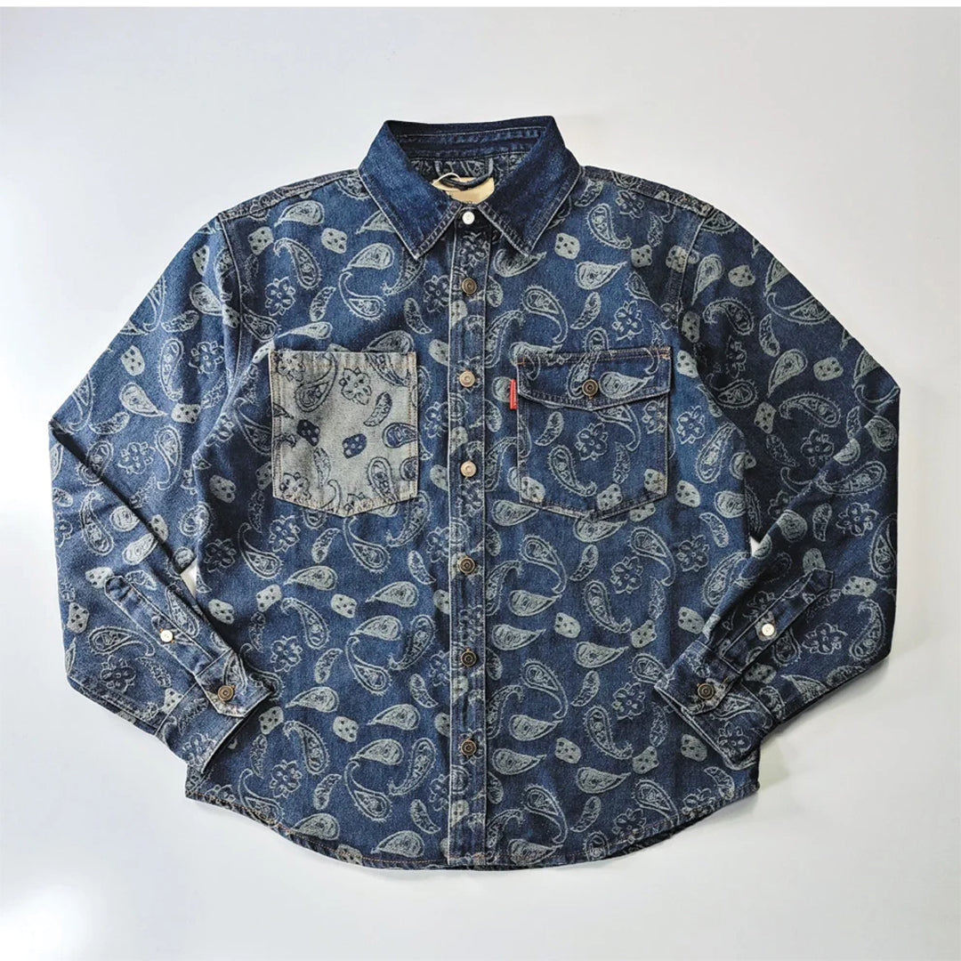 Cashew Fade Denim Shirt