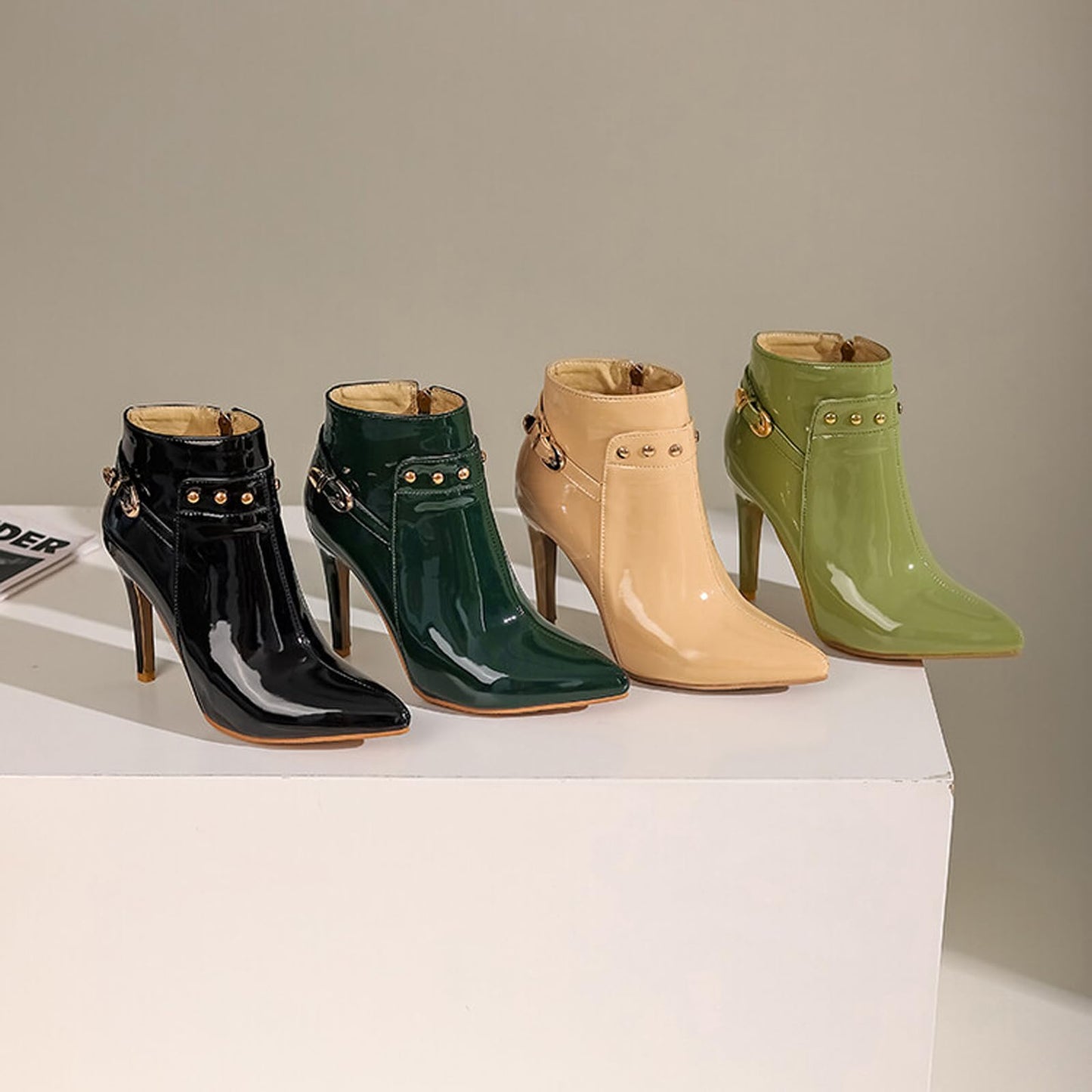 Anatalia Leather Boots