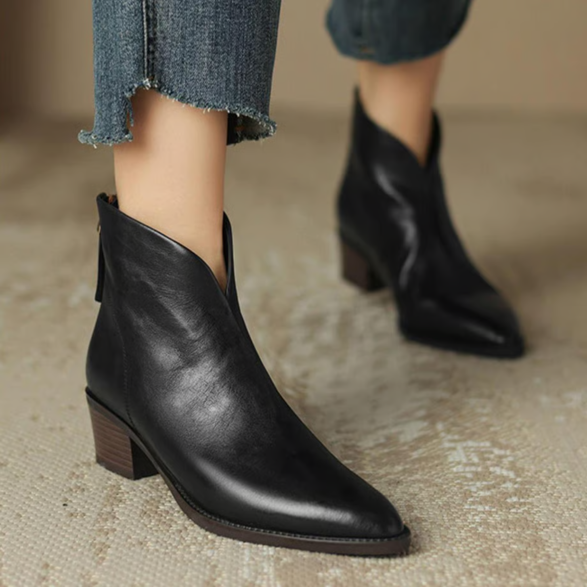 Anatalia Luxury Ankle Boots