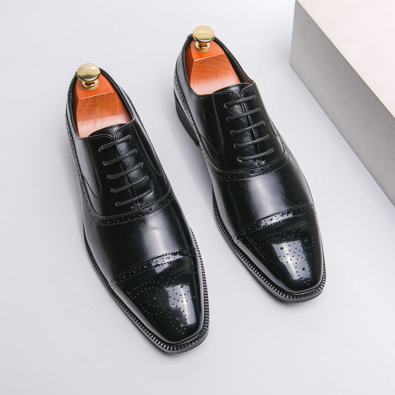 Moretti Genuine Leather Oxfords