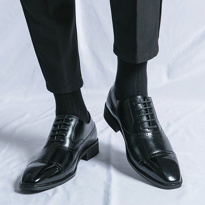 Moretti Genuine Leather Oxfords