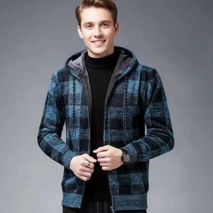 DENILSON Plaid Hoodie