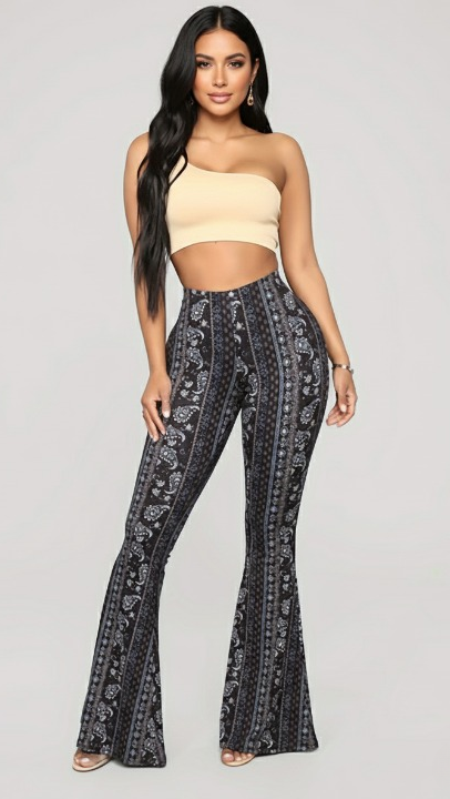 Zarae High Waist Flare Pants