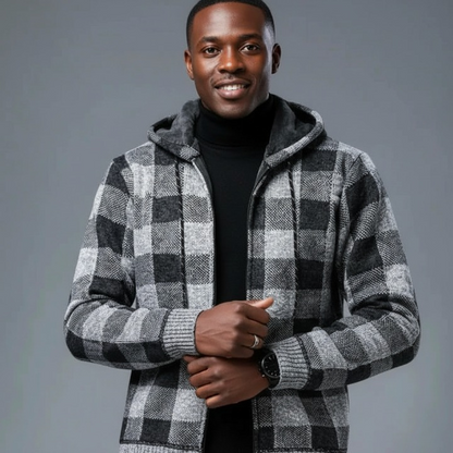 DENILSON Plaid Hoodie