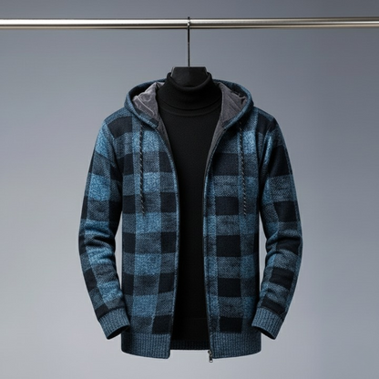 DENILSON Plaid Hoodie