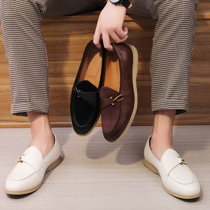 Matteo Leather Loafers