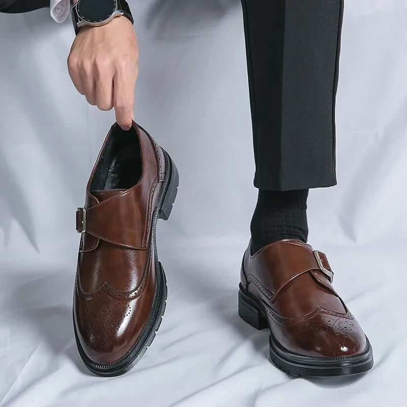 Castano Genuine Leather Dress Shoes