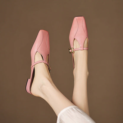 Kevana Genuine Leather Mules