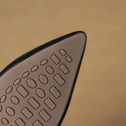 Nefertia Genuine Leather Heels