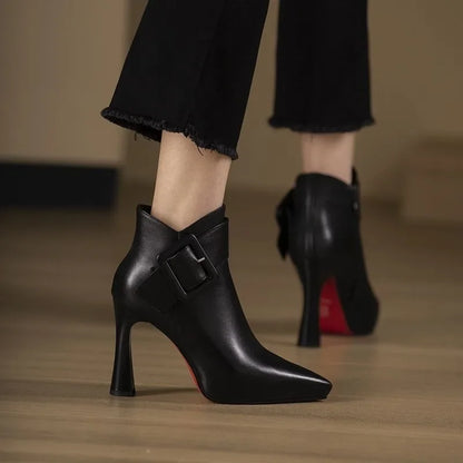 Celeste Ankle Heel Boots