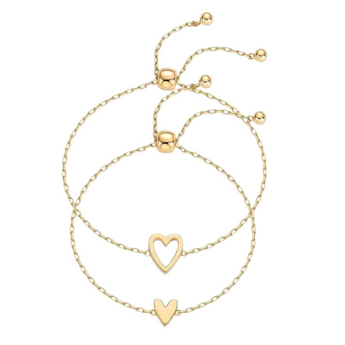 Matching Hearts Bracelet