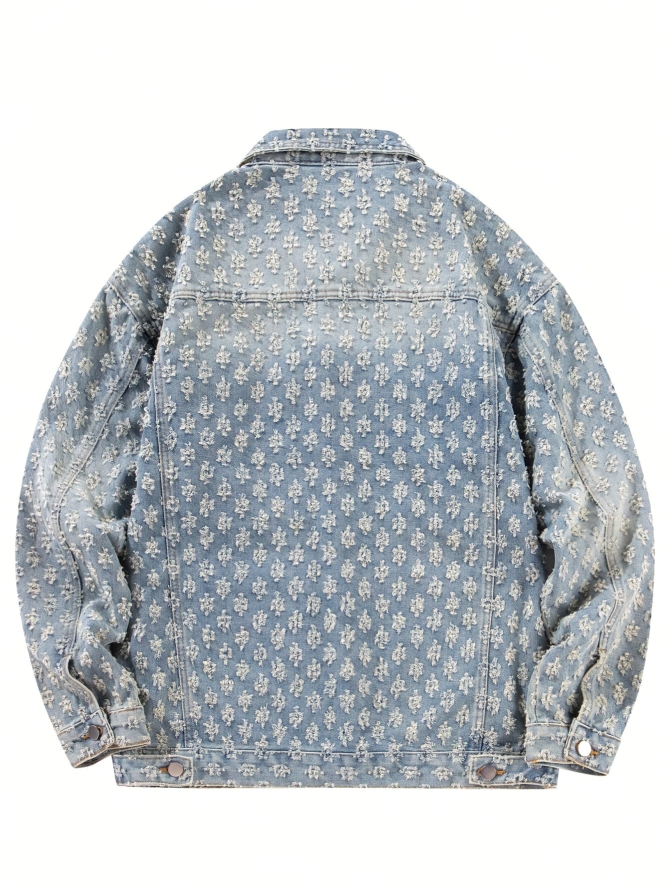 MATEO Distressed Denim Jacket
