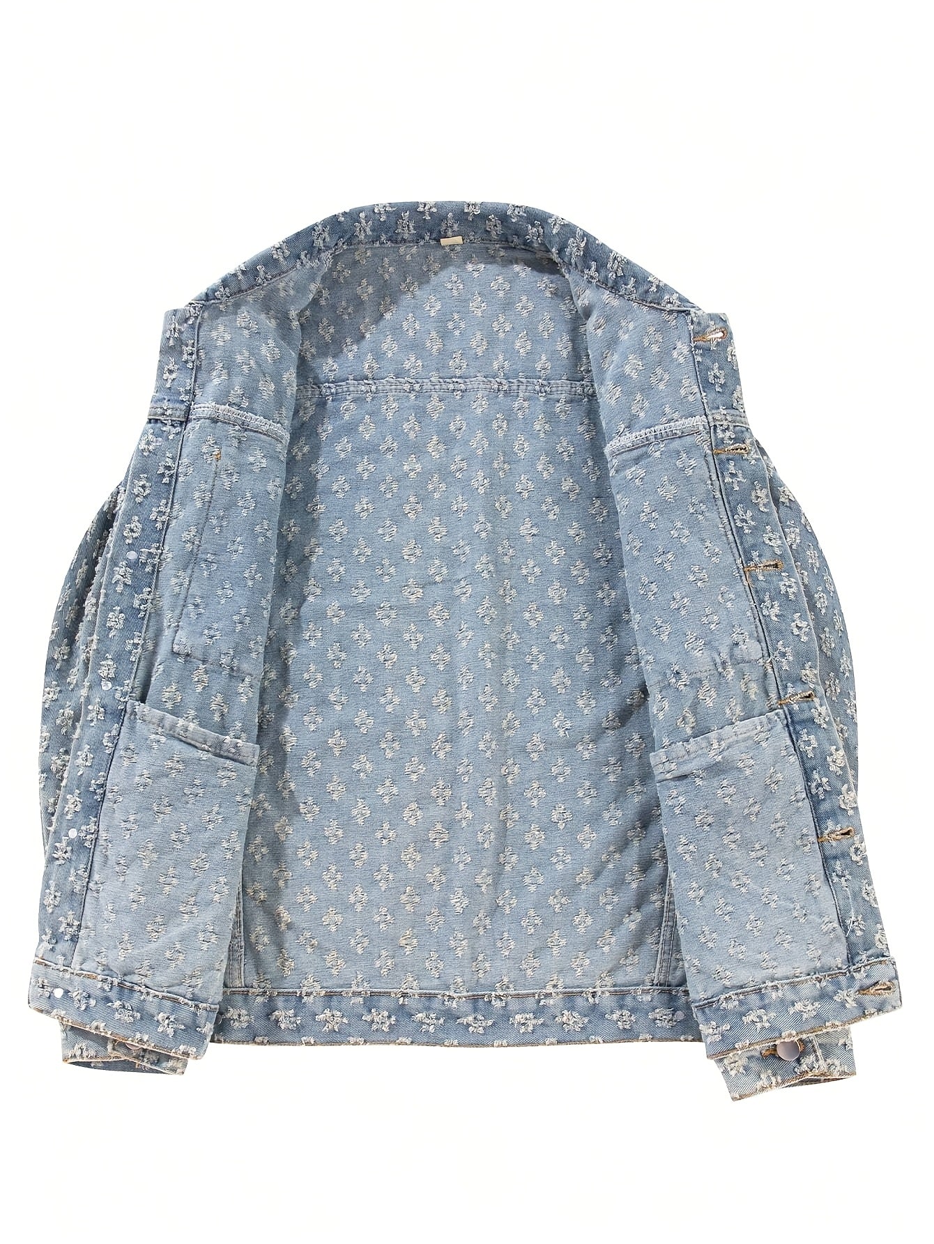 MATEO Distressed Denim Jacket