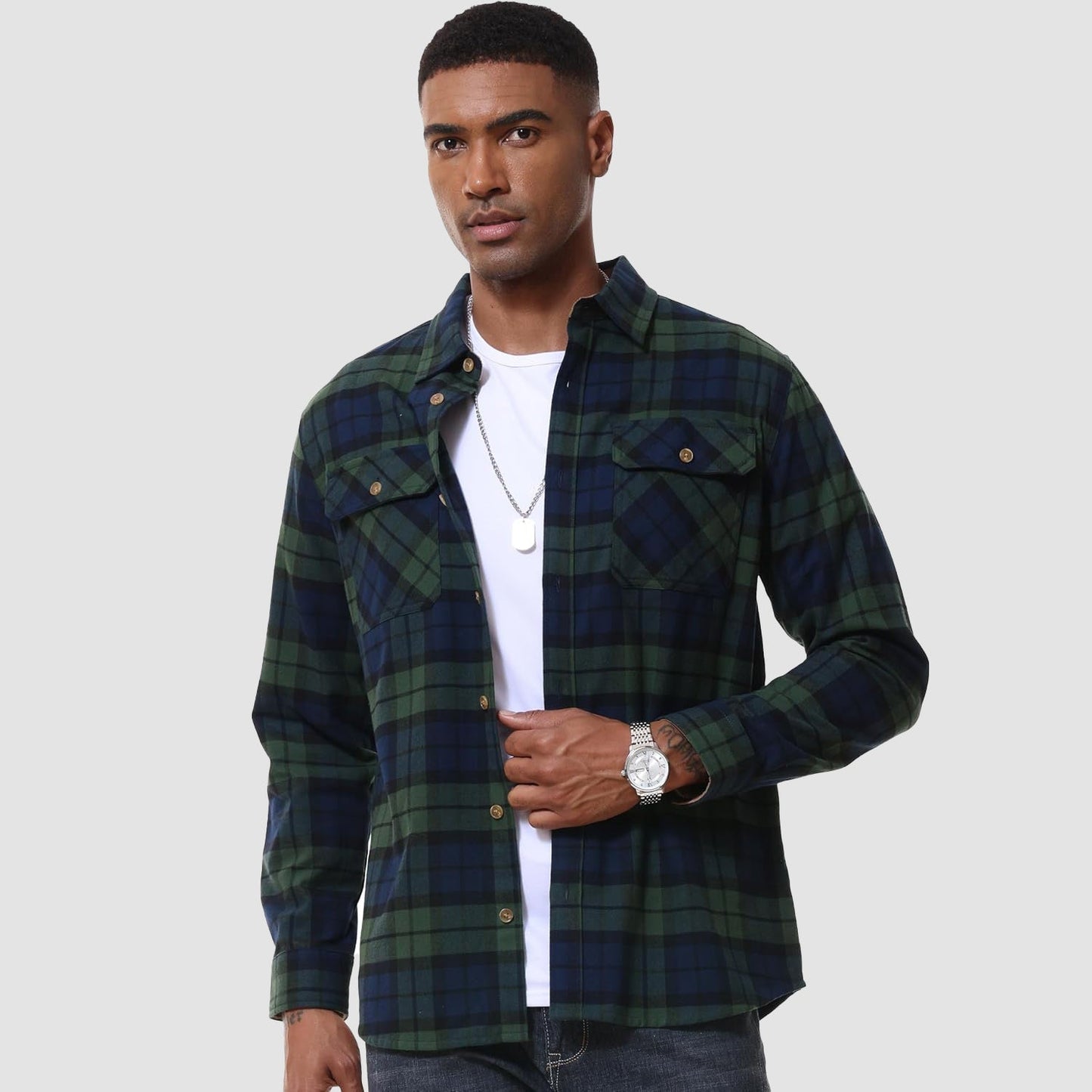 Mateo Flannel Shirt Jacket