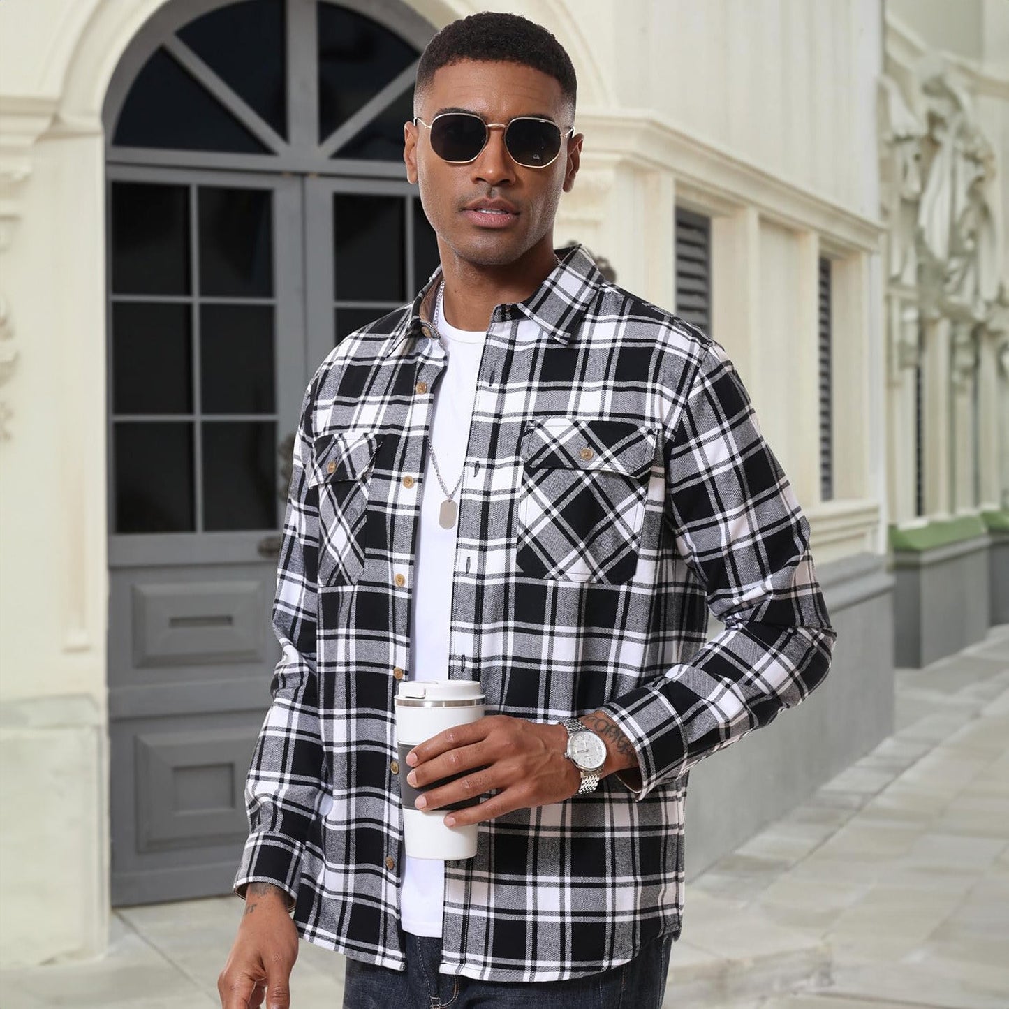 Mateo Flannel Shirt Jacket