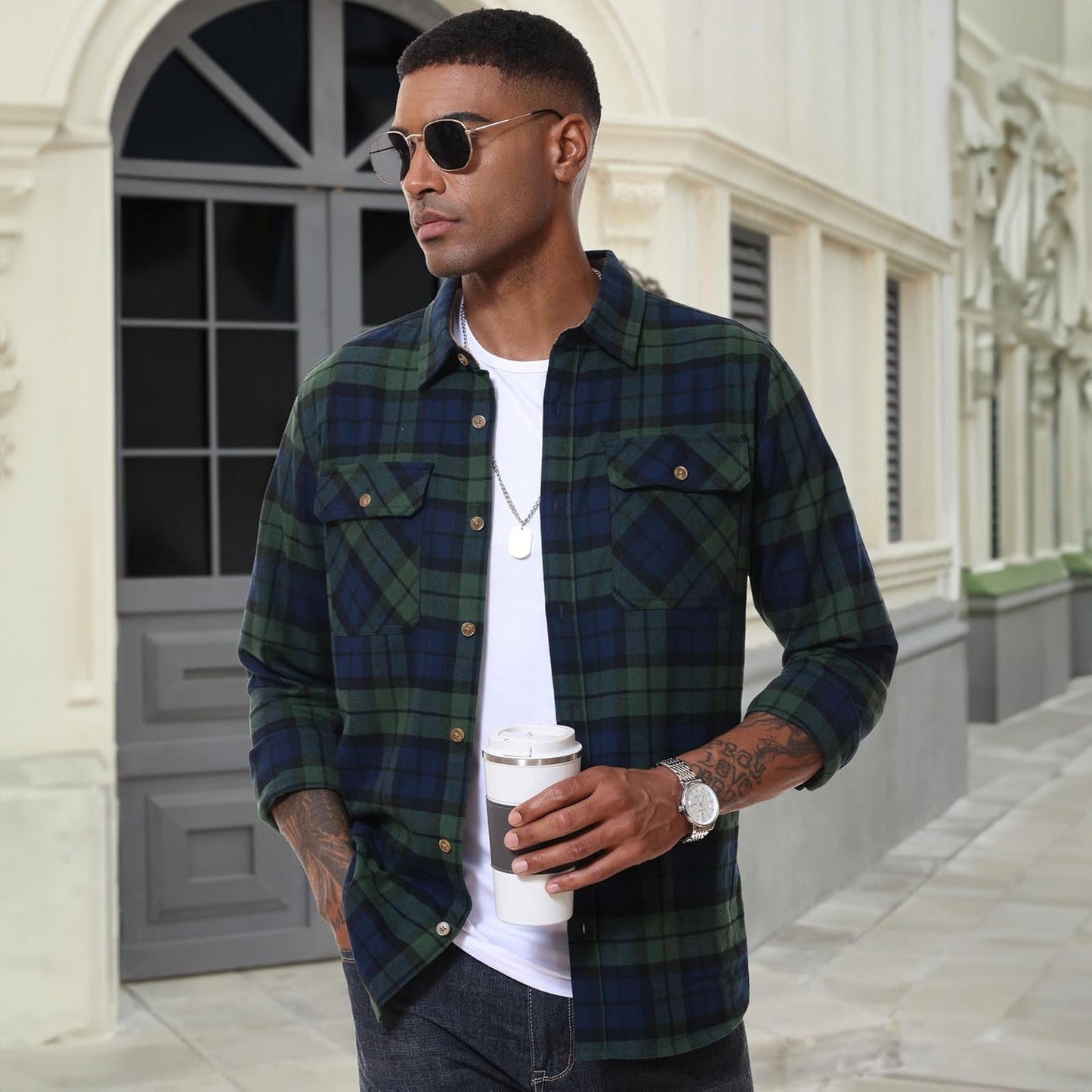 Mateo Flannel Shirt Jacket