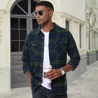 Mateo Flannel Shirt Jacket