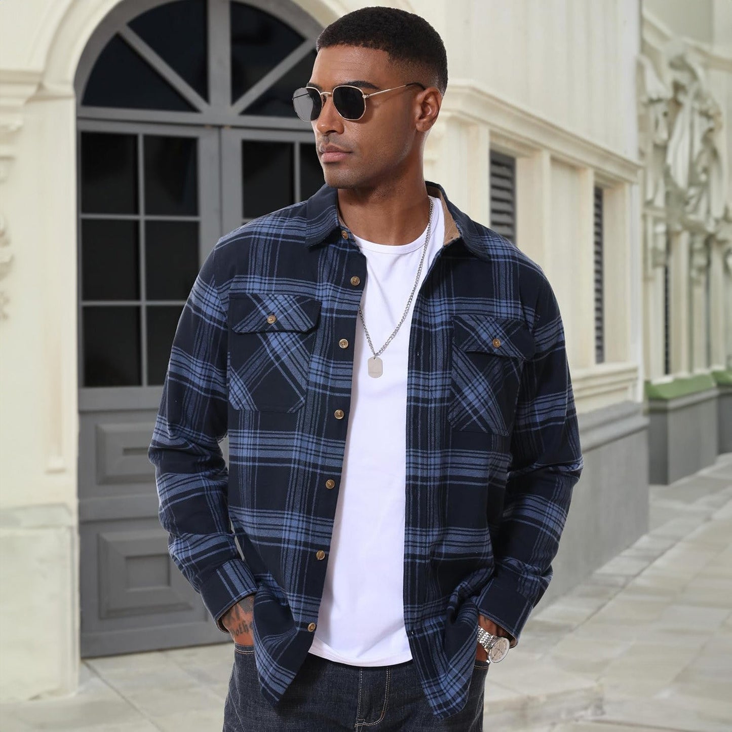 Mateo Flannel Shirt Jacket
