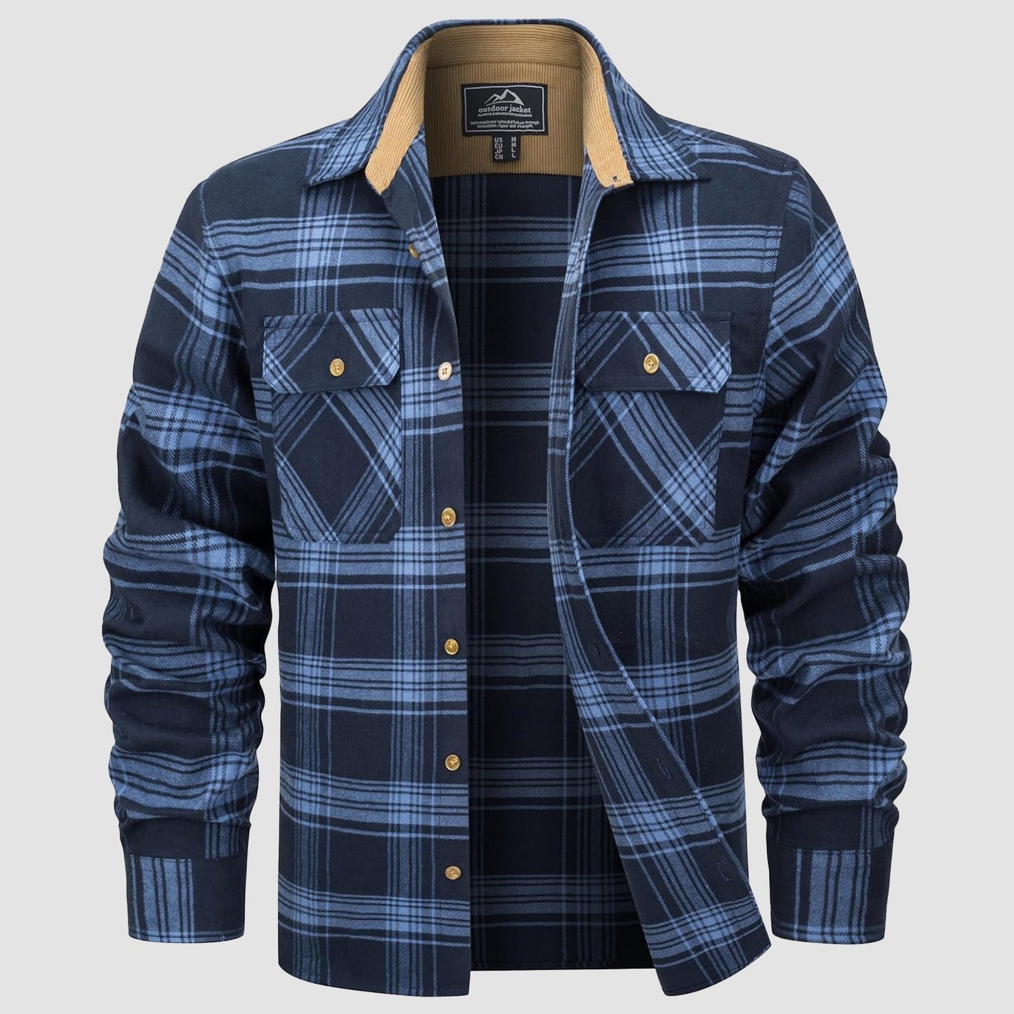 Mateo Flannel Shirt Jacket