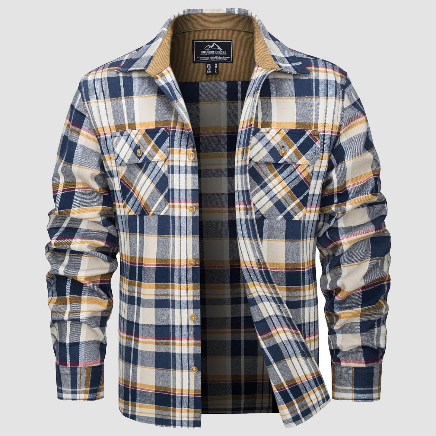 Mateo Flannel Shirt Jacket