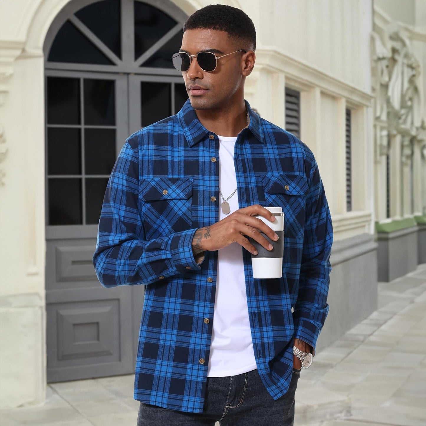 Mateo Flannel Shirt Jacket