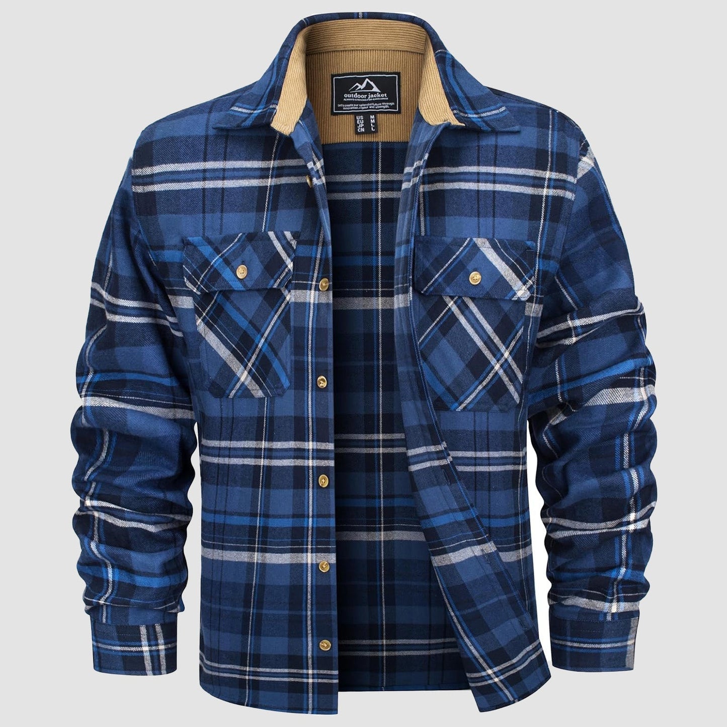 Mateo Flannel Shirt Jacket