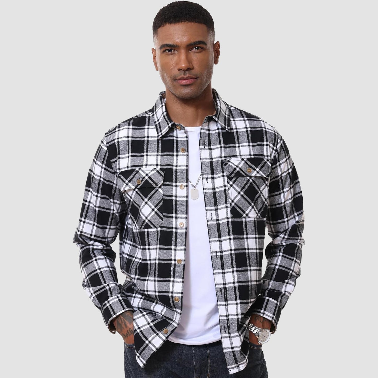 Mateo Flannel Shirt Jacket