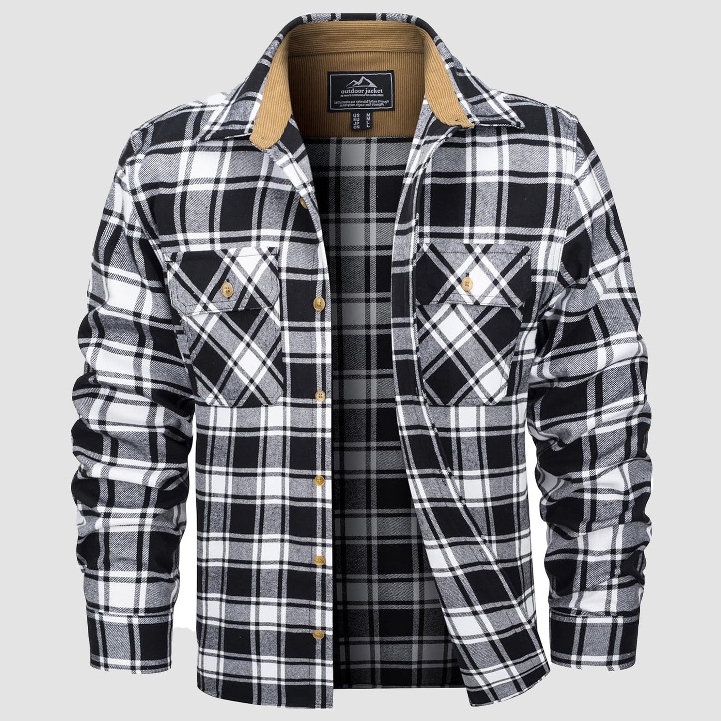 Mateo Flannel Shirt Jacket