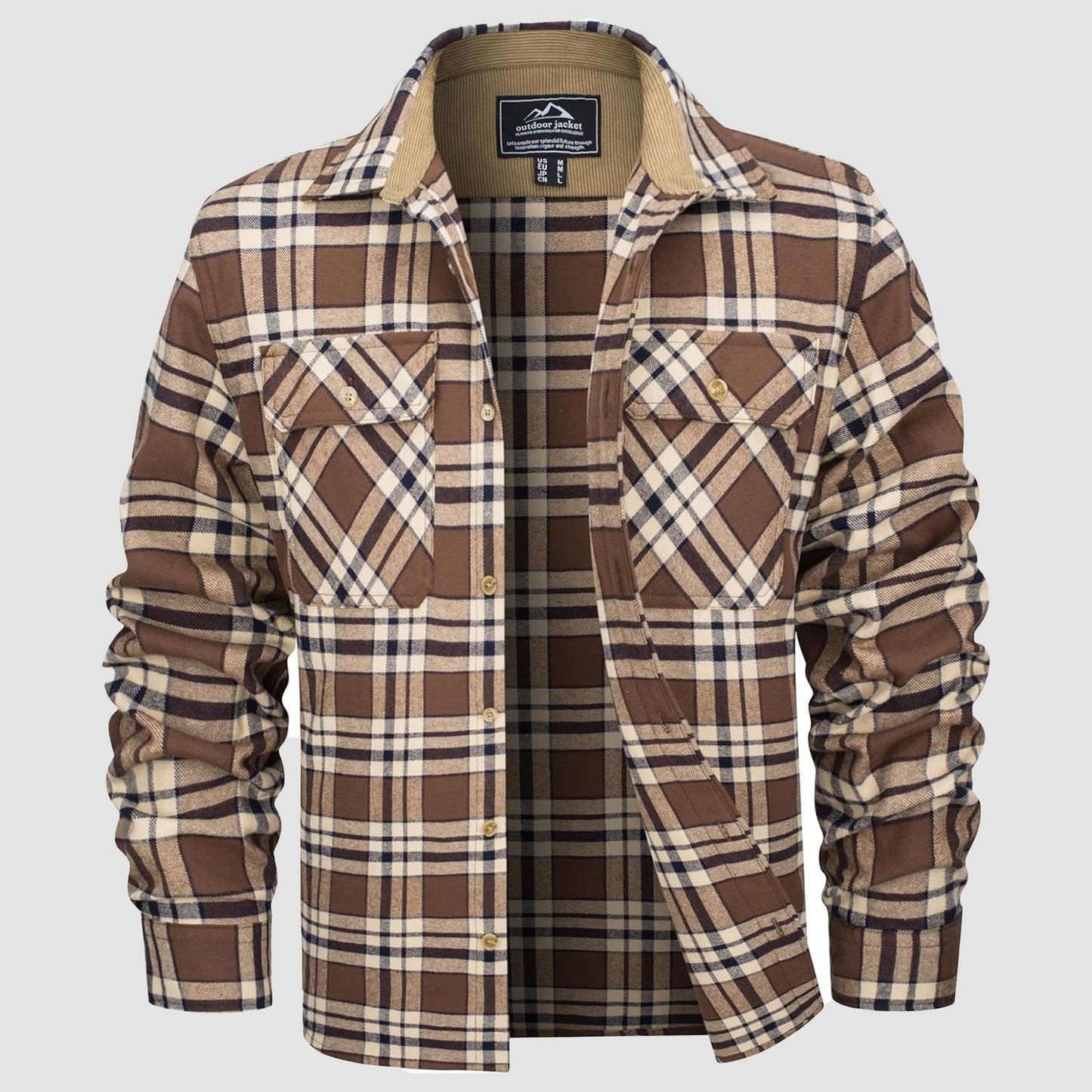 Mateo Flannel Shirt Jacket