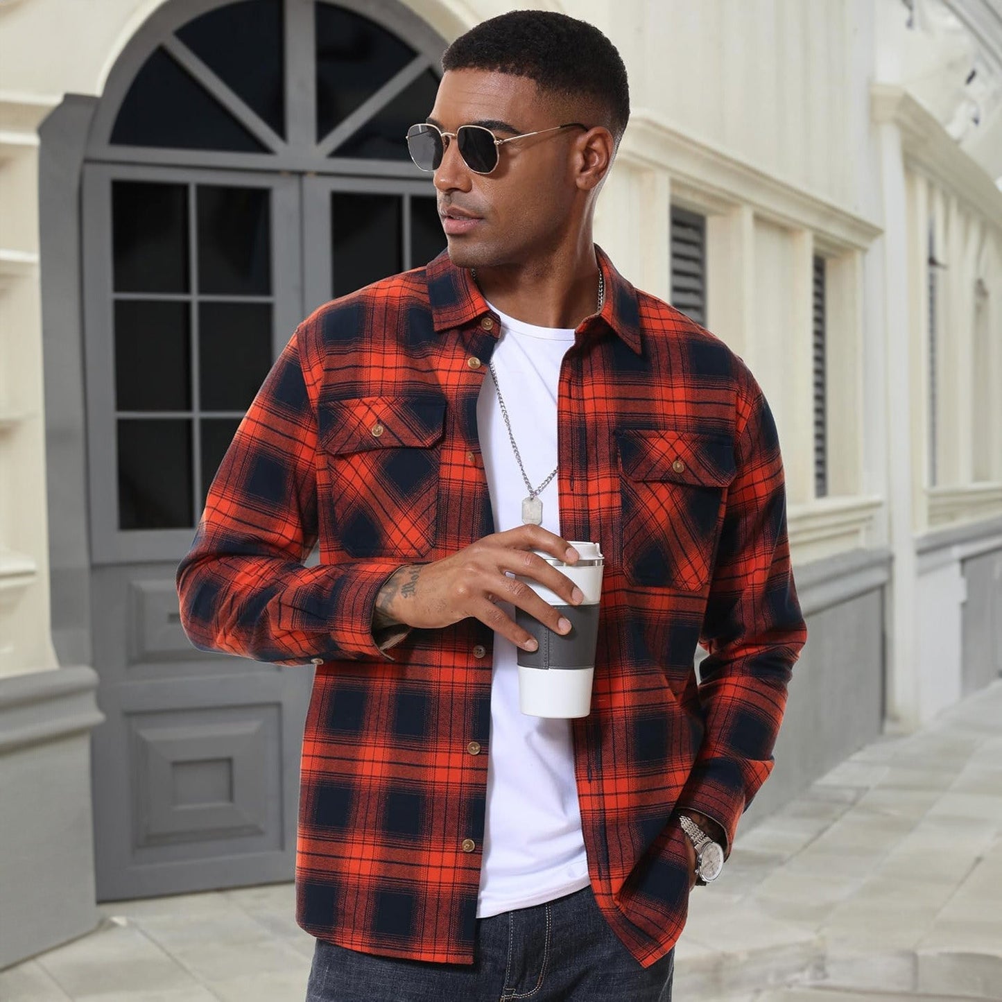 Mateo Flannel Shirt Jacket